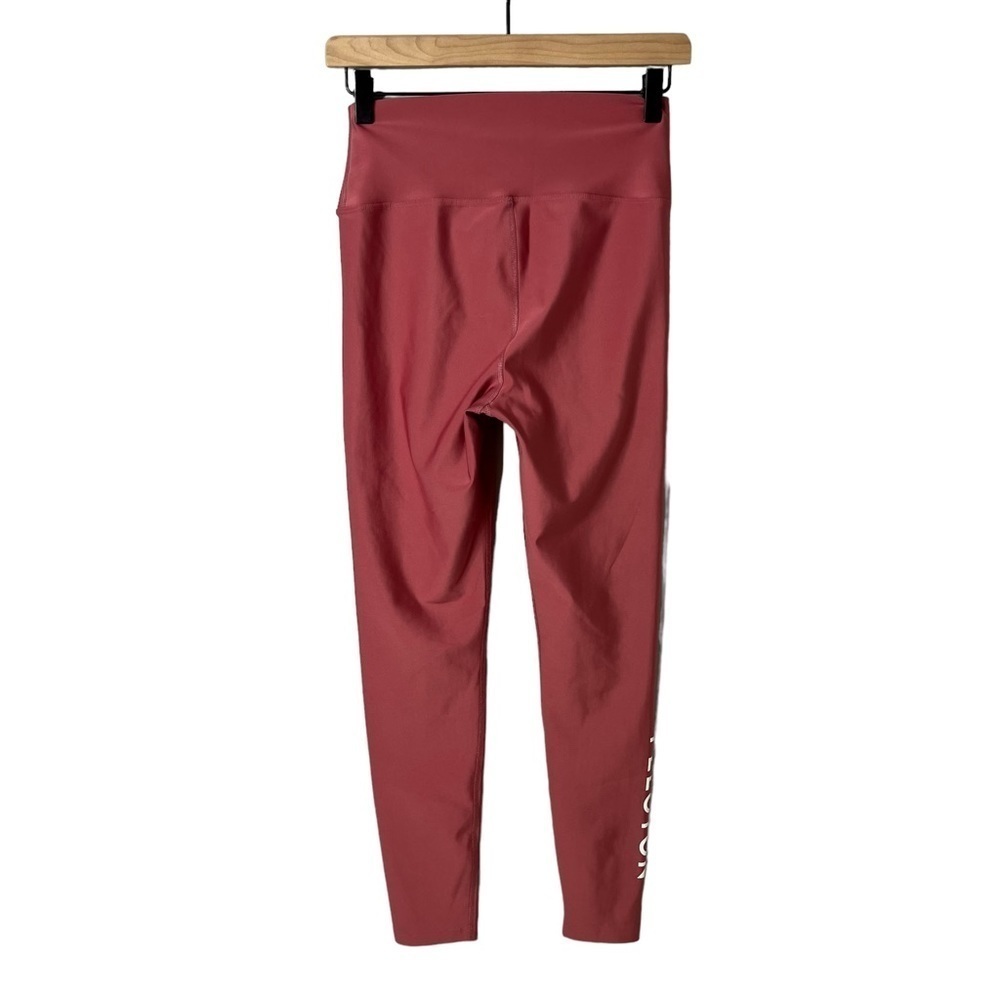 Peloton Solid Flex Leggings Pink Size Large High Waist Limited Edition - Picture 4 of 5